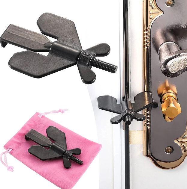 Trava porta de segurança em Aço Inox para casa, Apartamento, quarto de hotel segurança à prova de crianças - OWL EL SHARDY