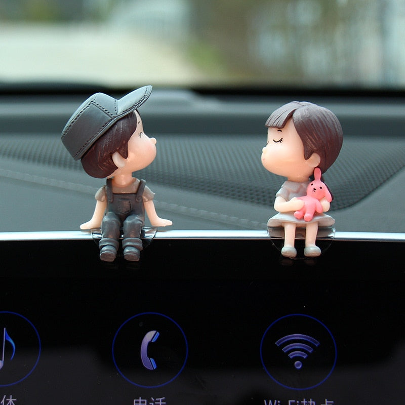 miniatura de casal de namorados