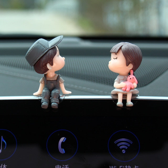 miniatura de casal de namorados