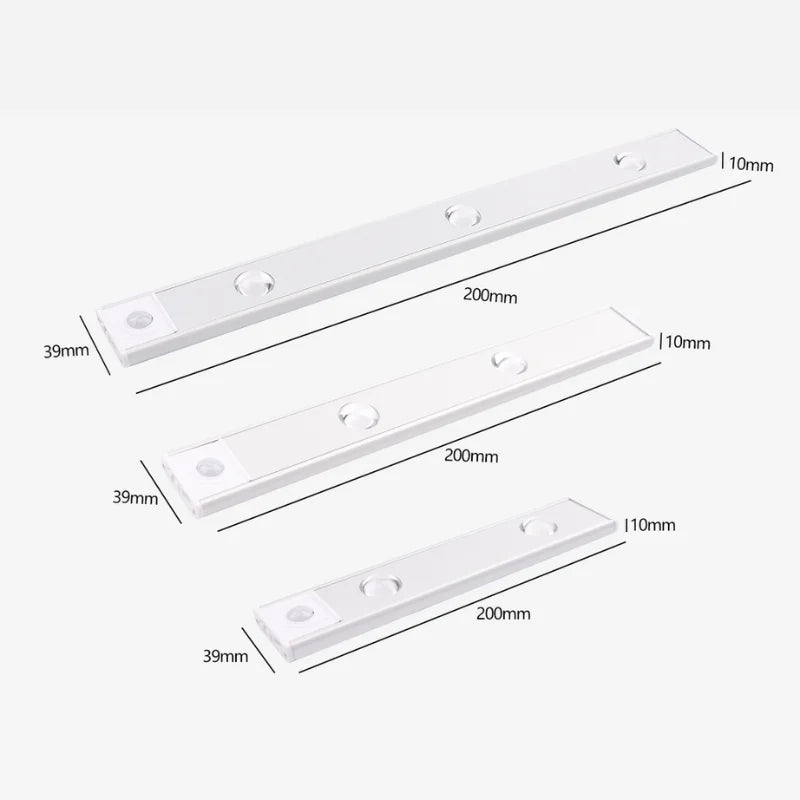 LED Magnética com Sensor de Movimento Sem Fio Para Cozinha