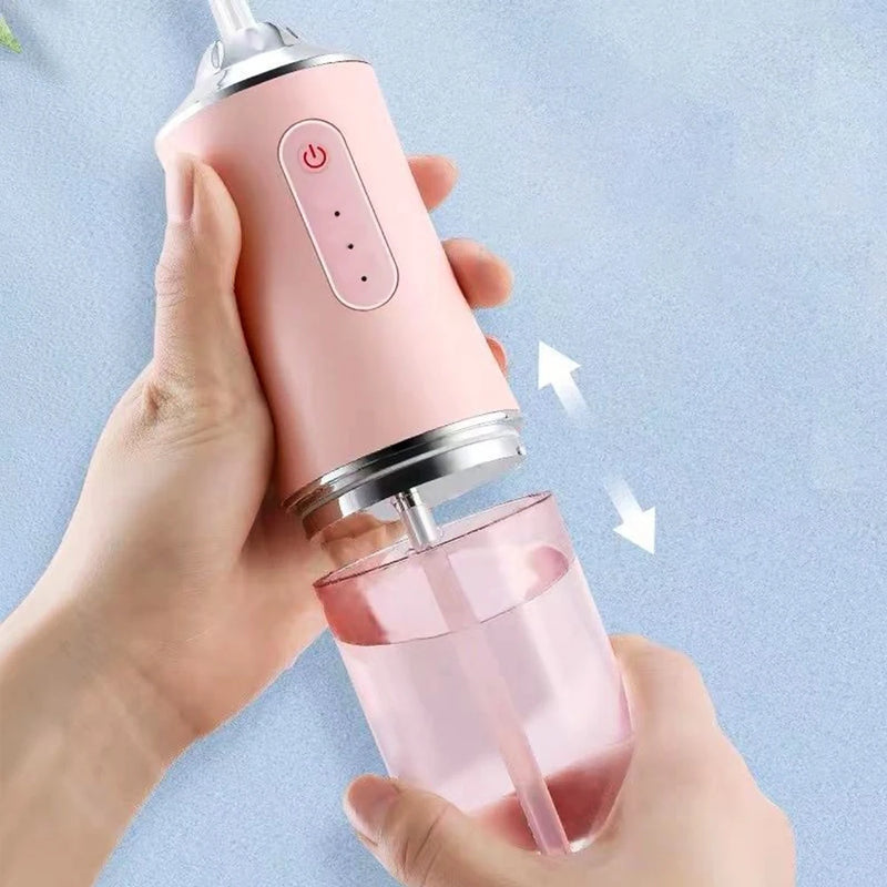 Fio Dental Irrigador Portátil Elétrico Jato D'água HidroFloss