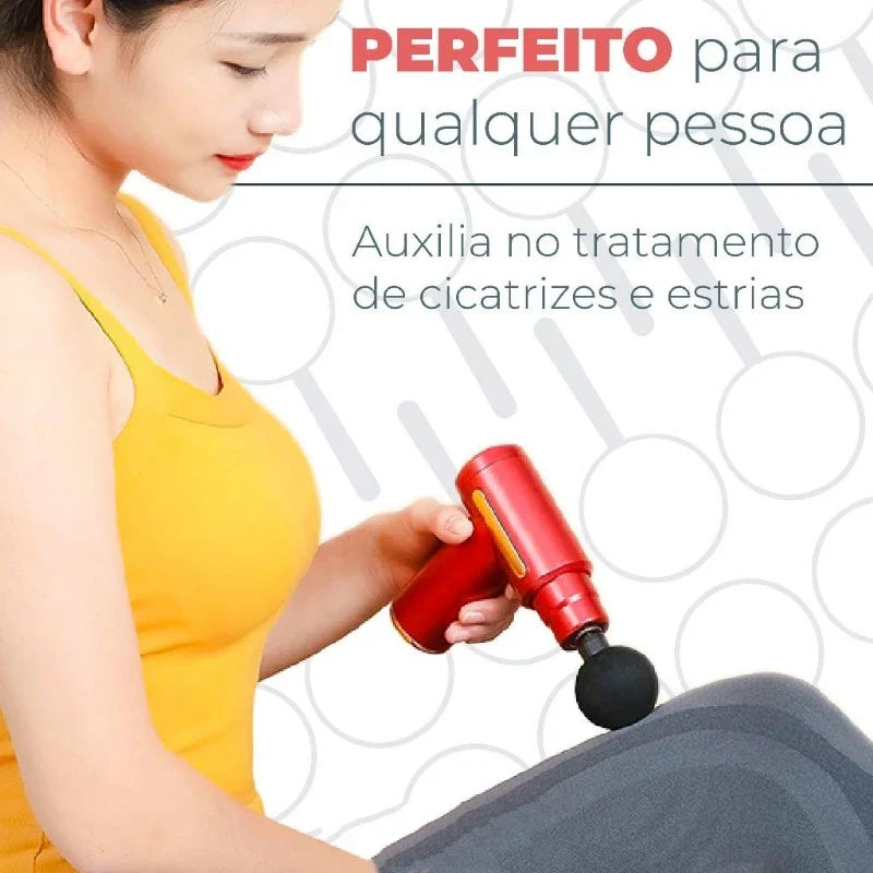 Pistola Massageadora 4 em 1 Linha Premium 2024
