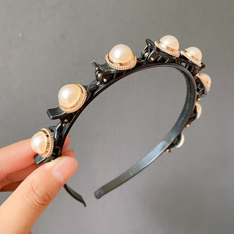 Tiara Elegance com pérolas marcantes 🔥