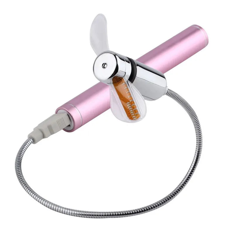 Ventilador Relógio LED USB - Inteligente - OWL EL SHARDY