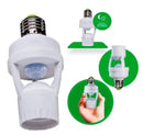 Sensor de presença com soquete para lâmpada e27: ®SmartGlow®