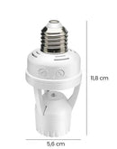Sensor de Presença para Lâmpada Soquete E27