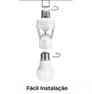 Sensor de Presença para Lâmpada Soquete E27