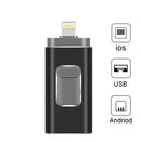Pen Drive para Celular 4 em 1 -  IOS, Android, USB e Tipo C