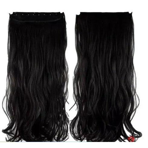 Aplique de Cabelo Tic Tac em Fibra Orgânica 70cm com Aparencia natural - OWL EL SHARDY