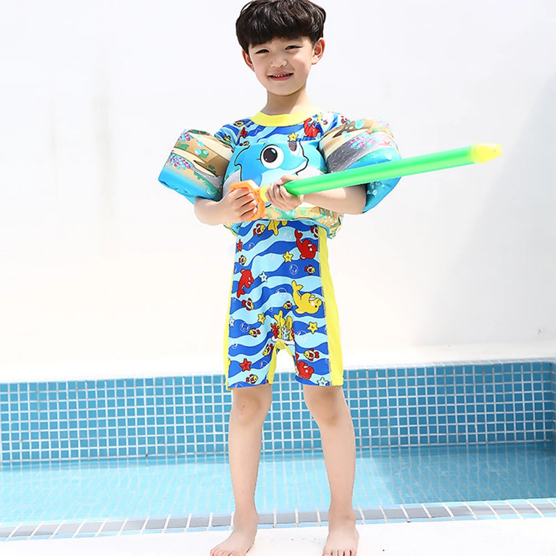 New Baby Swim Rings Puddle Jumper Baby Life Vest Child Life Jacket 2-6 Years Old Boy Girl Children Vest Form Polyester - OWL EL SHARDY