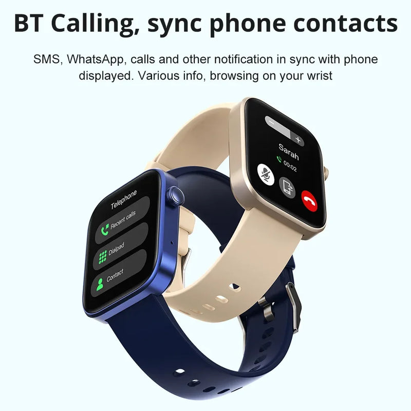 Smartwatch Colmi™ P71 c/ Chamadas por Voz e Monitoramento de Saúde