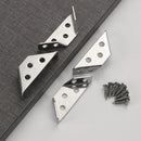 Suporte De Canto De Aço Inoxidável , Fixador De Cadeira Fixo, Móveis - OWL EL SHARDY