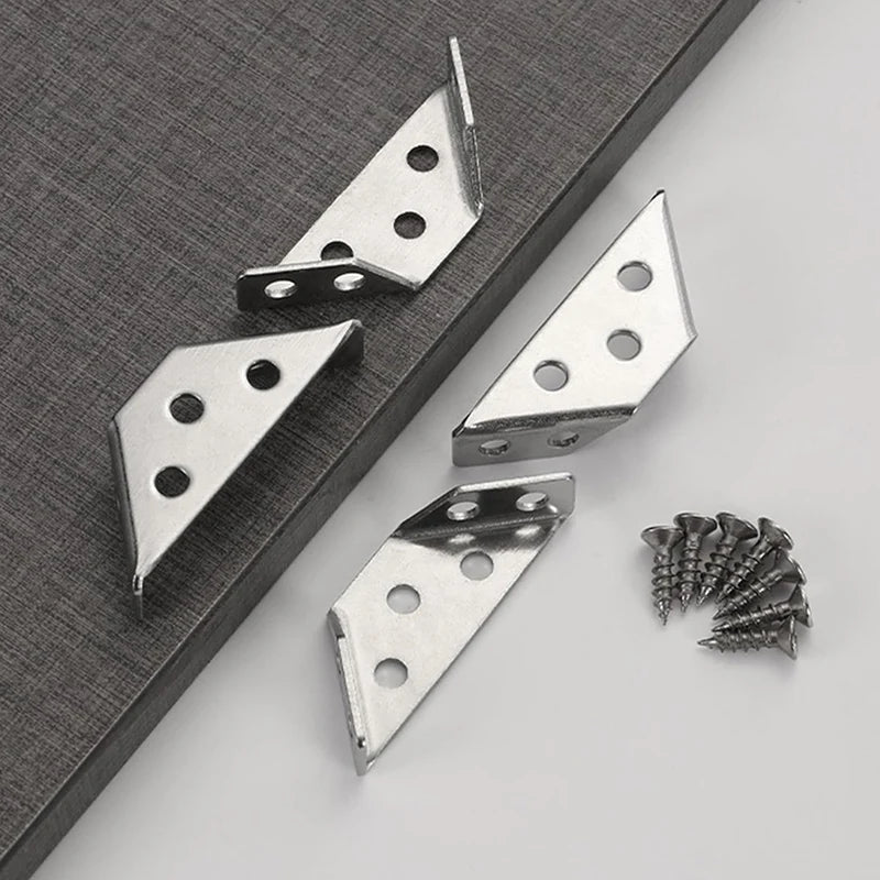 Suporte De Canto De Aço Inoxidável , Fixador De Cadeira Fixo, Móveis - OWL EL SHARDY