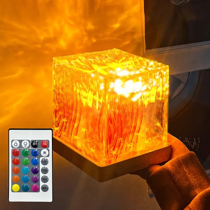 Cubo de luz colorida - Luminária Relaxy