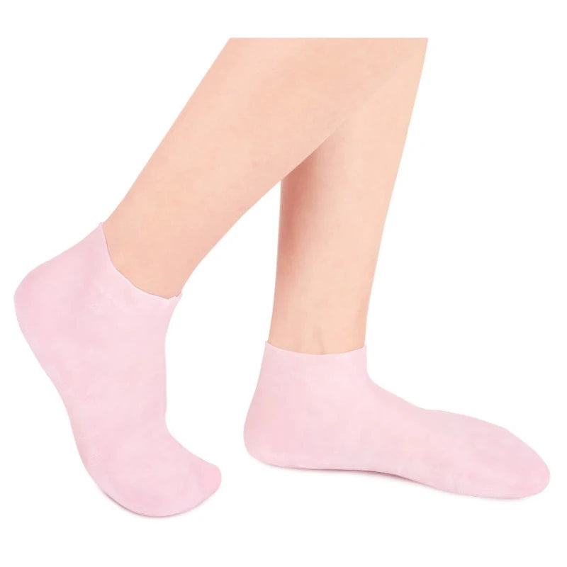 Meias Hidratantes de Silicone Gel | Tamanho Universal |