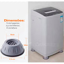 Kit com 4 Pés Anti Vibração para Máquina Lavar / Secadora  🔥 QUEIMA DE ESTOQUE