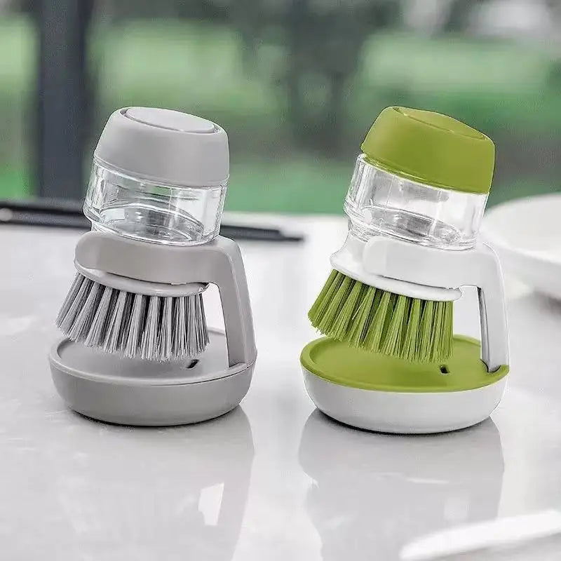 Escova Lava Louça com Dispenser Dosador e Suporte - OWL EL SHARDY
