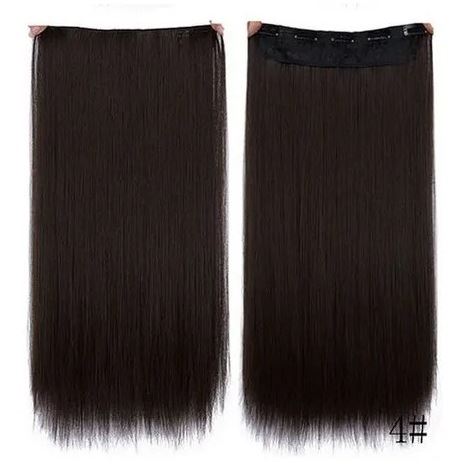 Aplique de Cabelo Tic Tac em Fibra Orgânica 70cm com Aparencia natural - OWL EL SHARDY