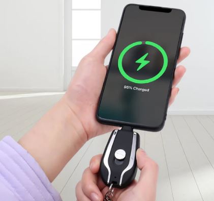 Chaveiro Carregador Portátil - PocketCharge [CARREGAMENTO TURBO] - OWL EL SHARDY