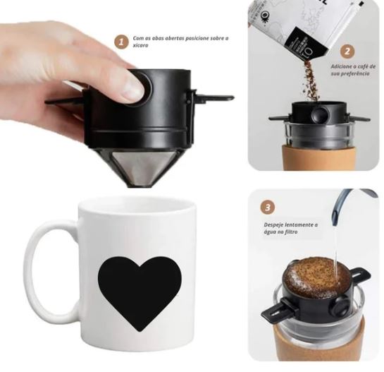 GustoCaffè - Coador Portátil - OWL EL SHARDY