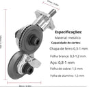 Cortador de Chapa de Metal - ferro, alumínio, aço inoxidável