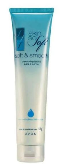 Creme Depilatório para o Corpo Soft & Smooth Avon - 125g - OWL EL SHARDY