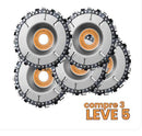 Kit Disco de Corrente Moedor Com 12 dentes - FRETE GRÁTIS