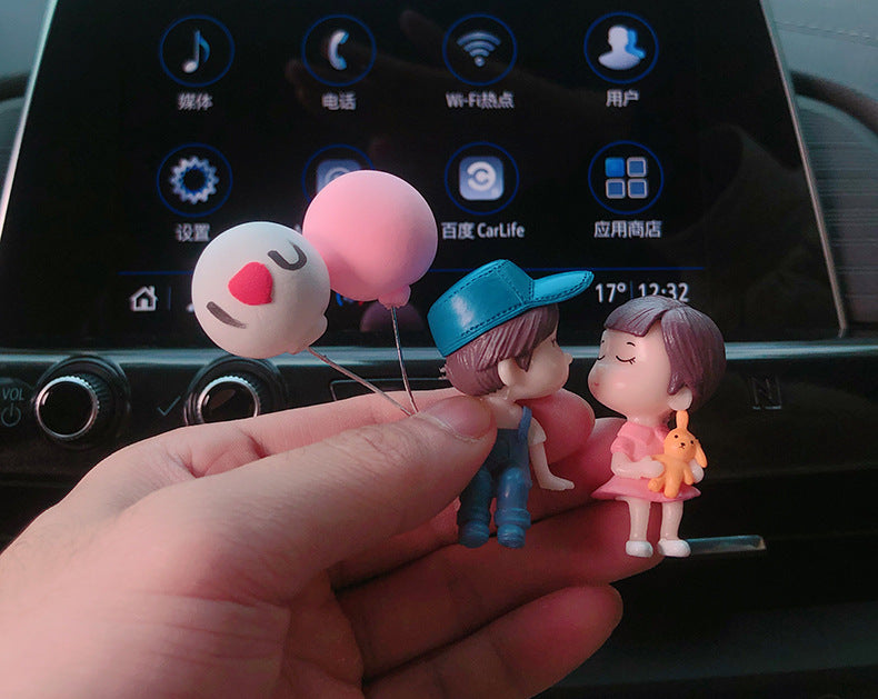 miniatura de casal de namorados