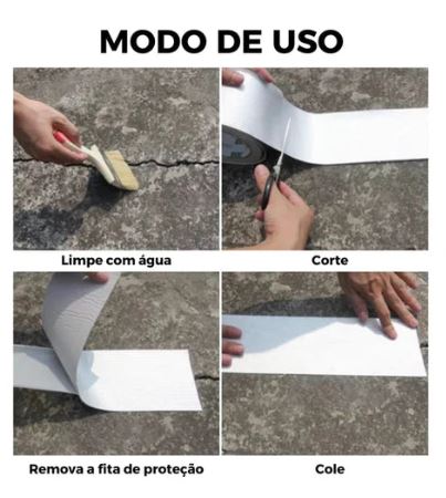 Fita Impermeável [A Solução Para Vazamentos - VEDA TUDO]