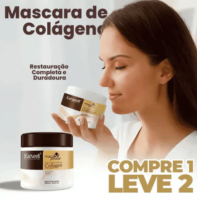Karseell® Máscara de Colágeno  [COMPRE 1 LEVE 2]  FRETE GRATIS