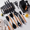 Kit de Cozinha 19 Peças de Silicone Premium