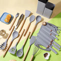 Kit de Cozinha 19 Peças de Silicone Premium