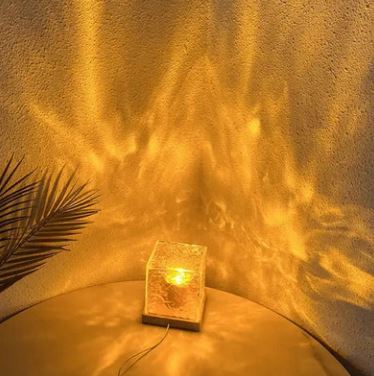 Cubo de luz colorida - Luminária Relaxy