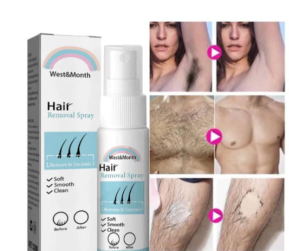 Pulverizador Indolor para Remoção do Cabelo - OWL EL SHARDY