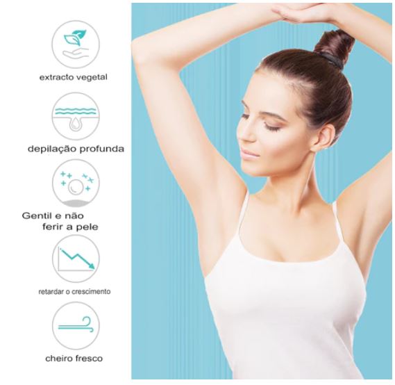 Pulverizador Indolor para Remoção do Cabelo - OWL EL SHARDY