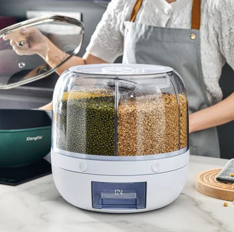 separador de grãos,separador de sementes,dispensador de grãos,armazenamento grãos,dispensação de alimentos,dispenser de grãos,porta grãos,organizador de alimentos,dispensador de cereais,dispenser de grãos de parede,dispenser de grãos para loja,dispenser de grãos para cozinha,recipiente de alimentos,armazenamento de alimentos,dispenser de cereais duplo 3 litros em acrílico,organizador separador de grãos giratório