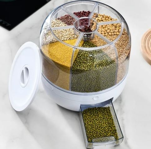 separador de grãos,separador de sementes,dispensador de grãos,armazenamento grãos,dispensação de alimentos,dispenser de grãos,porta grãos,organizador de alimentos,dispensador de cereais,dispenser de grãos de parede,dispenser de grãos para loja,dispenser de grãos para cozinha,recipiente de alimentos,armazenamento de alimentos,dispenser de cereais duplo 3 litros em acrílico,organizador separador de grãos giratório