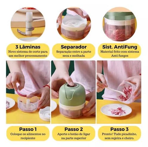 Mini Multiprocessador Elétrico - Ultimas Unidades 🔥
