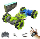 CARRINHO RC STUNT COM CONTROLE REMOTO GESTO SENSOR LED E SOM