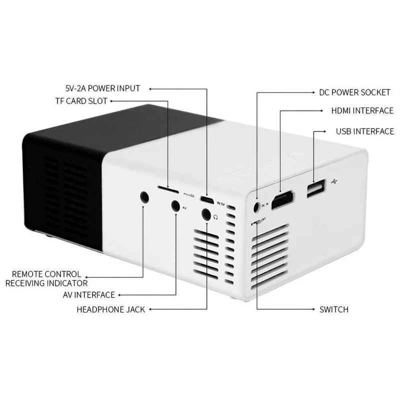 Mini Projetor Portátil Cine Smart HD
