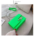 Penny Lane - Bolsa Couro Neon Pequena Tiracolo - OWL EL SHARDY