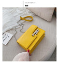Penny Lane - Bolsa Couro Neon Pequena Tiracolo - OWL EL SHARDY