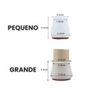 Protetores de Silicone para Pernas de Cadeira - Conjunto com 16 Peças - OWL EL SHARDY