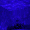 Abajur Projetor de Ondas com Caixa de Som Embutida - OWL EL SHARDY