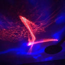 Abajur Projetor Aurora Diamante Com Caixa de Som Embutida - Faça seu Próprio Projetor de Luz em Casa! - OWL EL SHARDY