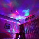 Abajur Projetor Aurora Diamante Com Caixa de Som Embutida - Faça seu Próprio Projetor de Luz em Casa! - OWL EL SHARDY