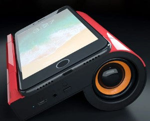 Carregador Wirelles + Alto Falante Bluetooth - OWL EL SHARDY