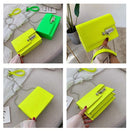 Penny Lane - Bolsa Couro Neon Pequena Tiracolo - OWL EL SHARDY