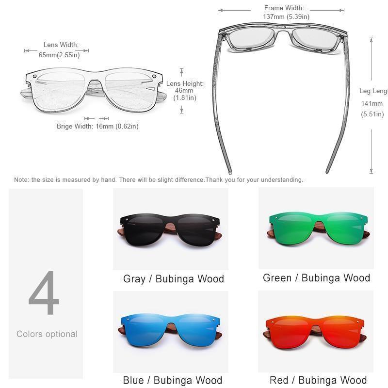 KINGSEVEN® - Óculos de Sol com Lente Polarizada e Hastes em Acetato Madeira - LANÇAMENTO - TENDÊNCIA - OWL EL SHARDY