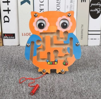 Labirinto Magnético - Animais - OWL EL SHARDY